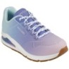 Skechers Sneaker "UNO 2 OMBRE AWAY", in leuchtender Farbkombi, Freizeitschuh, Halbschuh, Schnürschuh