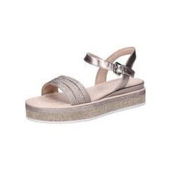 Marco Tozzi Plateau Sandale Damen rosa|rosa