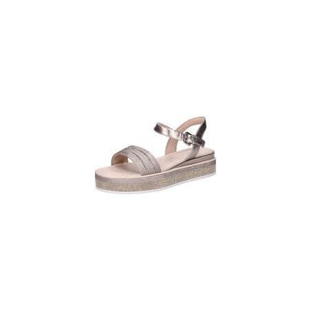 Marco Tozzi Plateau Sandale Damen rosa|rosa