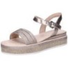 Marco Tozzi Plateau Sandale Damen rosa|rosa