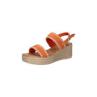 Marco Tozzi Keilsandale Damen orange|orange