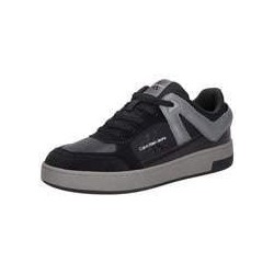 Calvin Klein Basket Low Laceup Lth Ml M Herren schwarz|schwarz