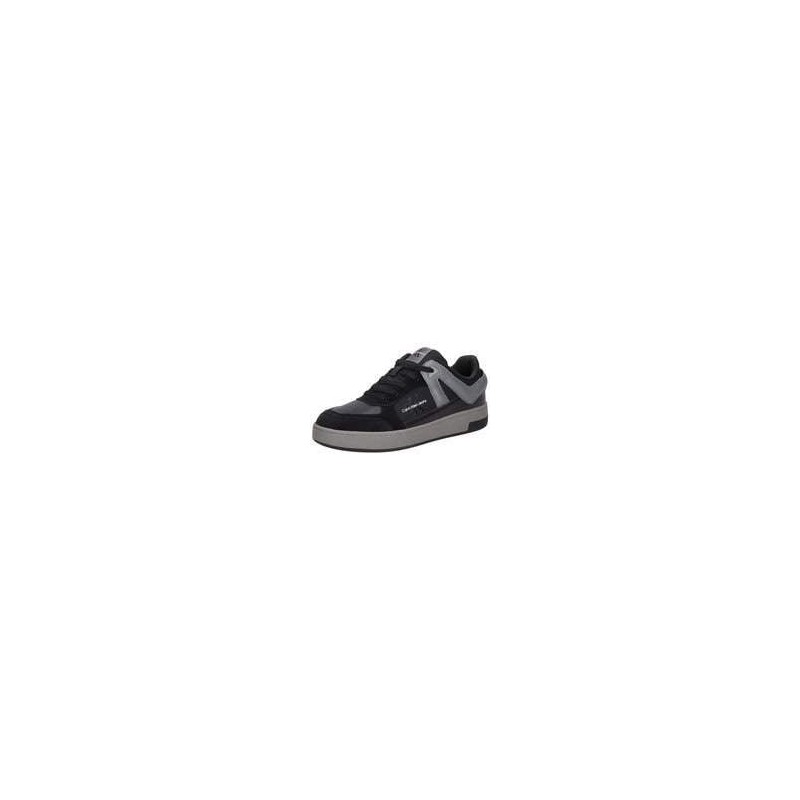 Calvin Klein Basket Low Laceup Lth Ml M Herren schwarz|schwarz