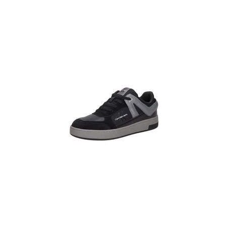 Calvin Klein Basket Low Laceup Lth Ml M Herren schwarz|schwarz