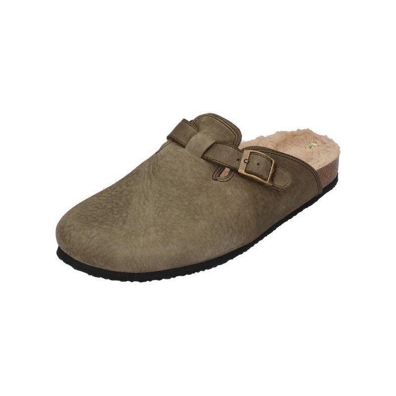 Natural World BIO SLIPPER NAPA WOOL Hausschuh Forest