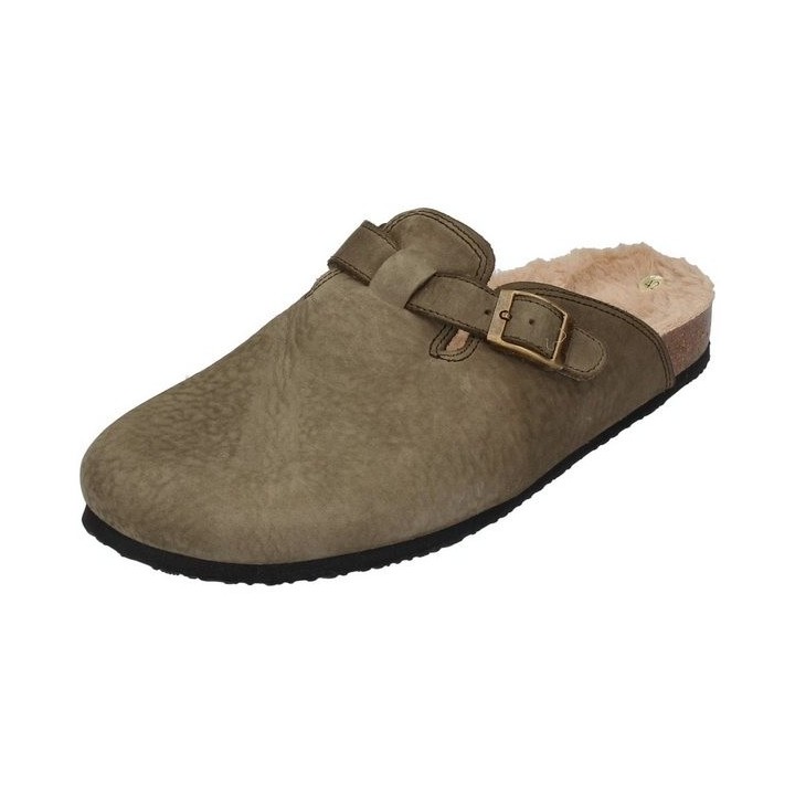 Natural World BIO SLIPPER NAPA WOOL Hausschuh Forest