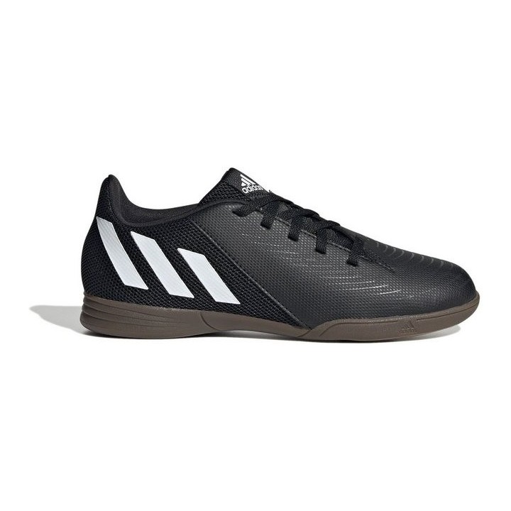 adidas Sportswear PREDATOR EDGE.4 IN SALA J CBLACK/FTWWHT/VIVRED Fußballschuh