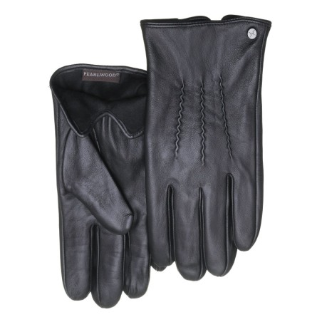 PEARLWOOD Lederhandschuhe »Gates«, weiches Innenfutter aus Fleece