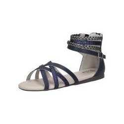 Bullboxer Sandale Mädchen blau|blau