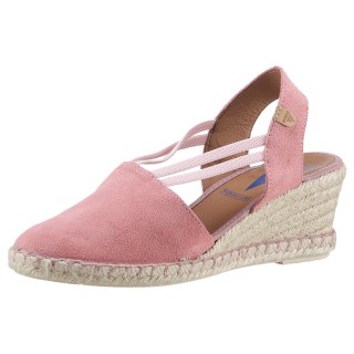 VERBENAS Sandalette »Maika Serraje«, Sommerschuh, Sandale, Keilabsatz, mit Jutebesatz