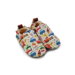 POLOLO Kinderschuhe Seaqual, Hausschuh aus Upcycling-Meeresplastik, Bio Baumwolle