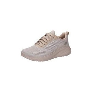 Skechers Bobs Squad Chaos Sparkle Divin Damen beige|beige|beige