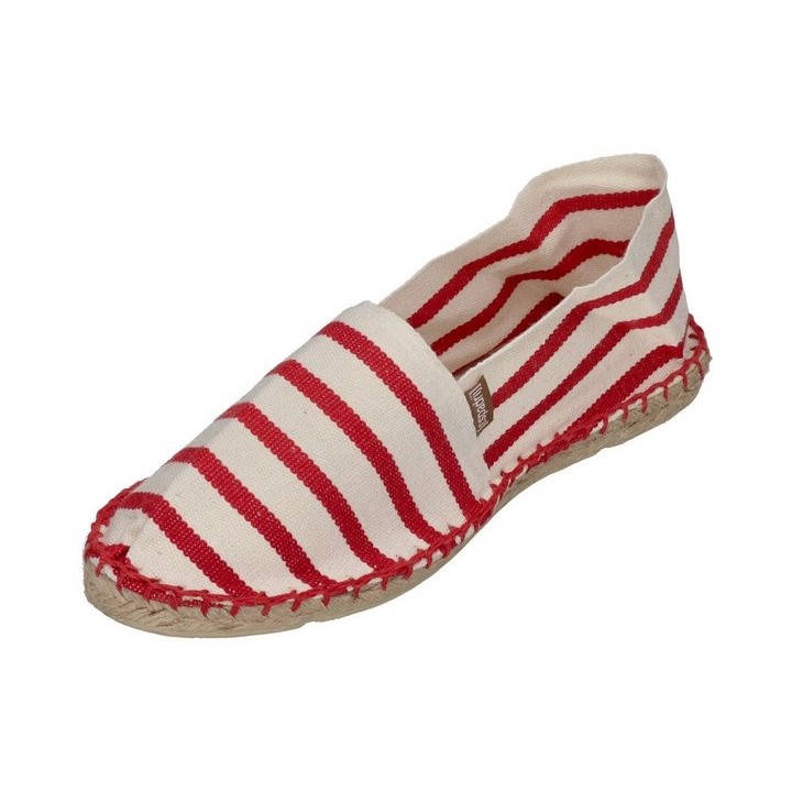 espadrij l´originale CLASSIC 100 Espadrille Ecru Rouge