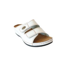 INBLU Klettverschluss Pantolette Hausschuh