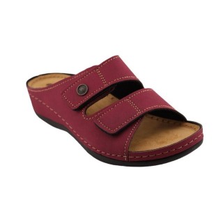 INBLU Klettverschluss Pantolette Hausschuh