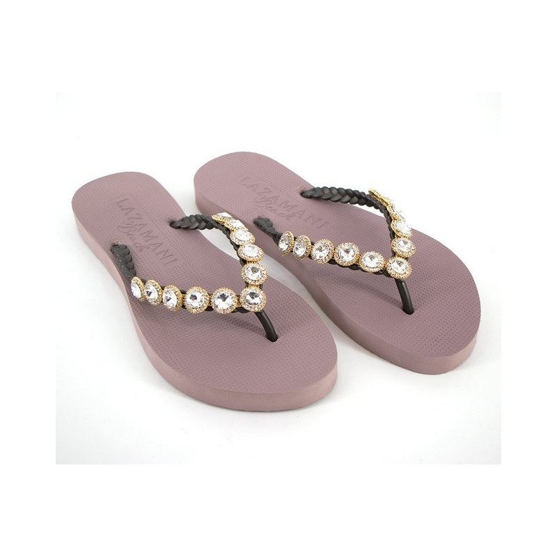 Lazamani Lazamani Damen Flipflop Rose - LA77002 Badeschuh