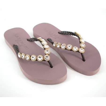 Lazamani Lazamani Damen Flipflop Rose - LA77002 Badeschuh