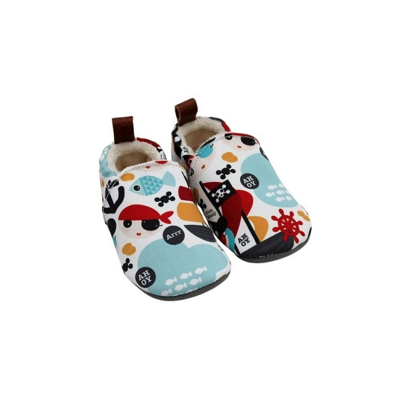 POLOLO Kinderschuhe aus Seaqual Yarn, Kinder Hausschuh veganer Kinderschuh