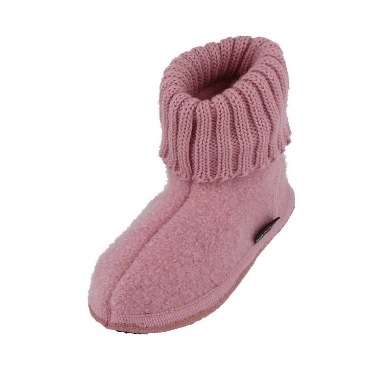 Haflinger Hüttenschuh Karl aus reiner Schurwolle Hausschuh