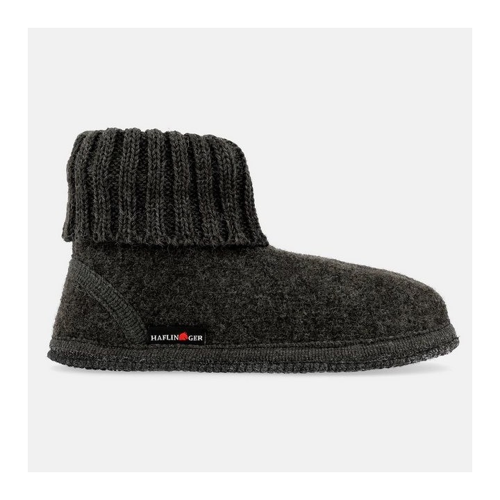 Haflinger Hüttenschuh Karl aus reiner Schurwolle Hausschuh