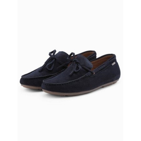 OMBRE Herren Leder Mokassin Schuhe mit Driver Sohle Mokassin