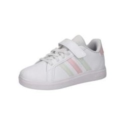 adidas Grand Court 2.0 EL C Sneaker Mädchen weiß|weiß|weiß|weiß