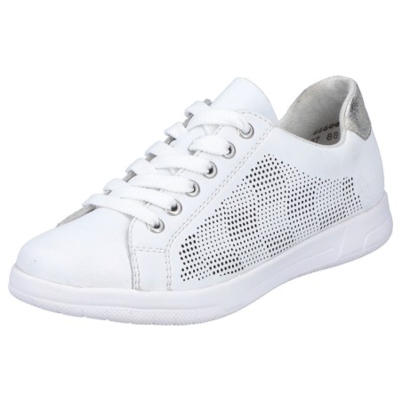 Rieker Sneaker, herausnehmbarer Textileinlage, Freizeitschuh, Halbschuh, Schnürschuh