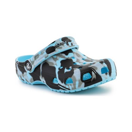 Crocs  Sandalen Classic Spray camo Clog kids ARCTIC 208305-411