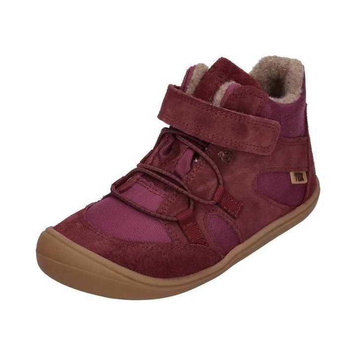 KOEL Beau Wool Barfußschuh Bordo