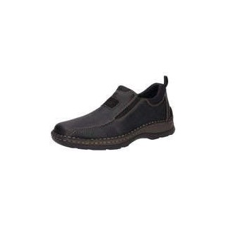 Rieker Slipper Herren schwarz|schwarz