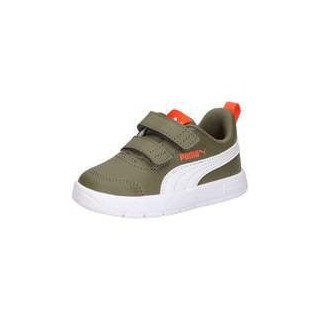 PUMA Courtflex V3 V Inf Sneaker Mädchen|Jungen grün|grün|grün