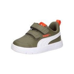 PUMA Courtflex V3 V Inf Sneaker Mädchen|Jungen grün|grün|grün