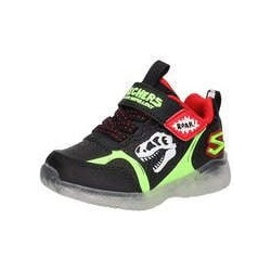 Skechers Illumi Brights Dino Glow Jungen schwarz|schwarz