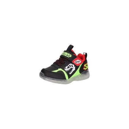 Skechers Illumi Brights Dino Glow Jungen schwarz|schwarz