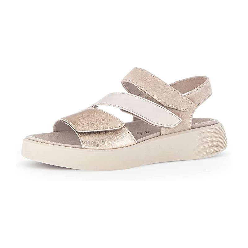 Plateau Sandalen beige  Comfort Plateau Sandalen 37,5