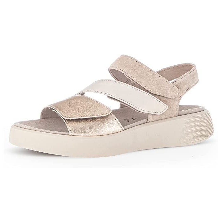 Plateau Sandalen beige  Comfort Plateau Sandalen 37,5