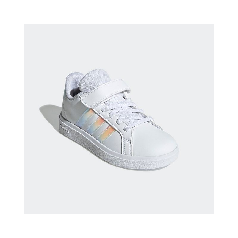 adidas Sportswear GRAND COURT 2.0 KIDS Klettschuh Design auf den Spuren des adidas Superstar