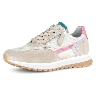 Gabor Sneaker "TURIN", in Komfortweite H , sehr weit, Freizeitschuh, Halbschuh, Schnürschuh