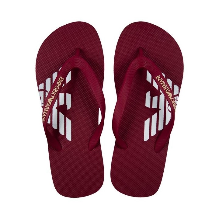 Emporio Armani Shoes Beachwear Badeschuh mit Markenlogo und -schriftug auf den Riemen