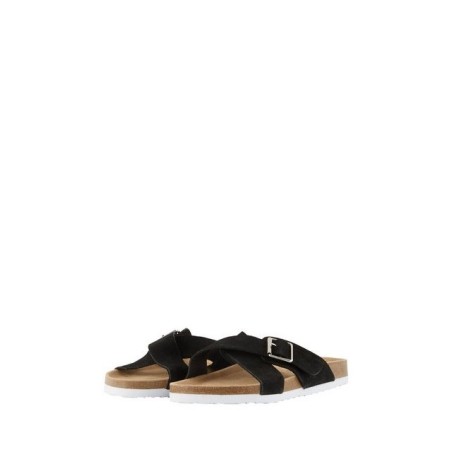 TOM TAILOR Pantolette aus Wildleder Slipper (1-tlg) aus echtem Leder