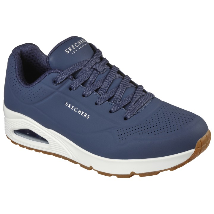 Skechers Sneaker "Uno - Stand on Air", Freizeitschuh, Halbschuh, Schnürschuh mit Air-Cooled Memory Foam
