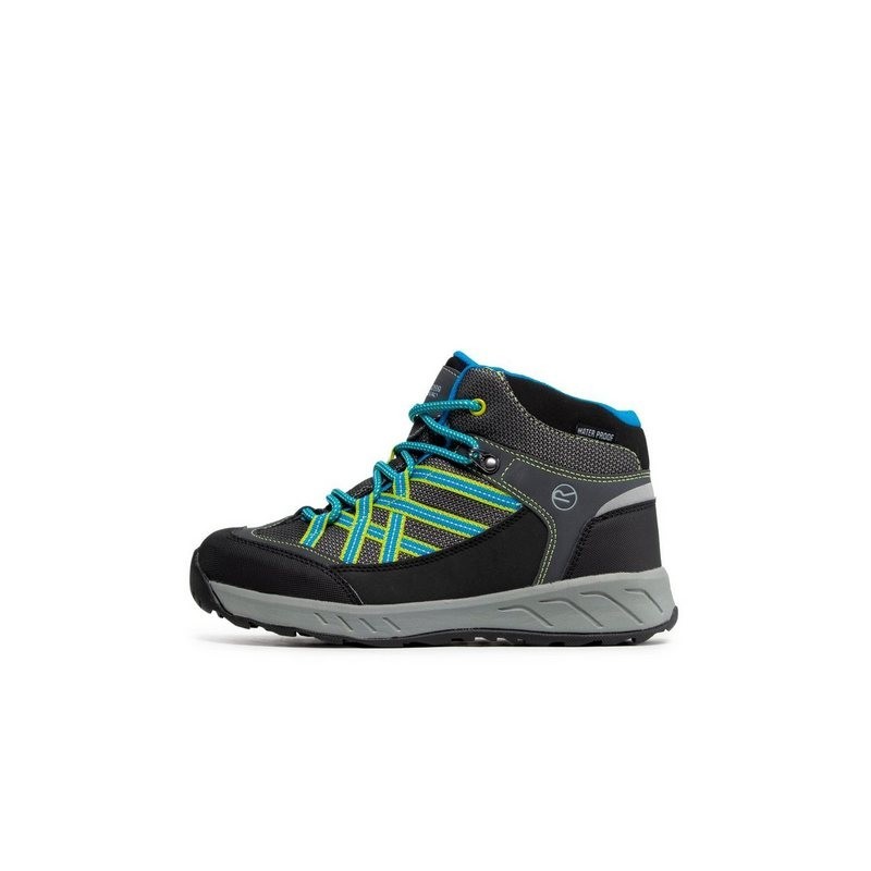 Regatta Trekkingschuhe Samaris Mid Jnr RKF509 2VD Briar/French Blue Trekkingschuh
