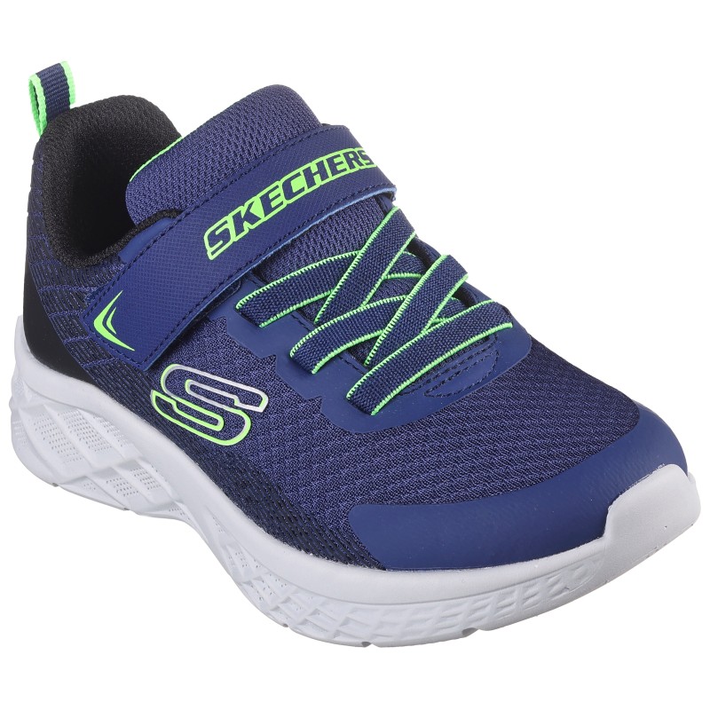 Skechers Sneaker "MICROSPEC II", Freizeitschuh mit Klettverschluss, Größenschablone zum Download