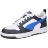 PUMA Rebound V6 Lo Jr Sneaker Mädchen|Jungen weiß|weiß