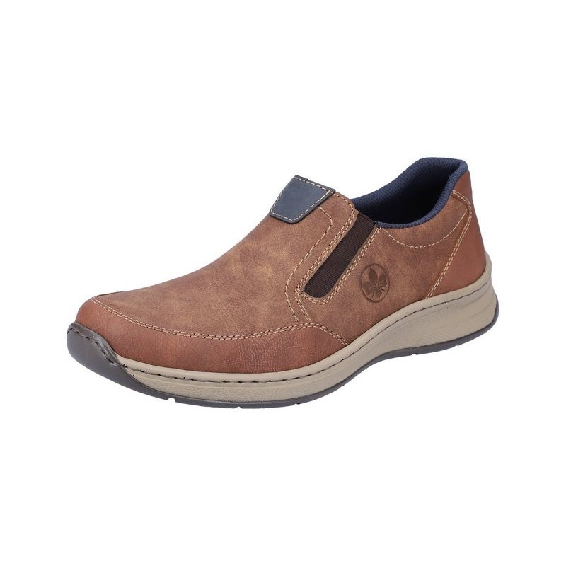 Rieker Slipper, Schlupfschuh, Halbschuh mit Stretcheinsätze
