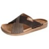 Fischer-Markenschuh Lukas Herren Pantolette Hausschuh nuss Hausschuh