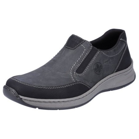 Rieker Slipper, Schlupfschuh, Halbschuh mit Stretcheinsätze