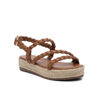 DeeZee Espadrilles E8875-1 Braun Espadrille