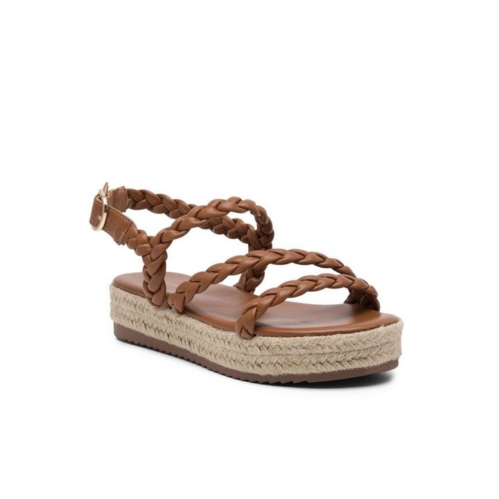 DeeZee Espadrilles E8875-1 Braun Espadrille