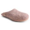 Egos Unisex Filzpantoffel mit Ledersohle Pantoffel Hausschuh
